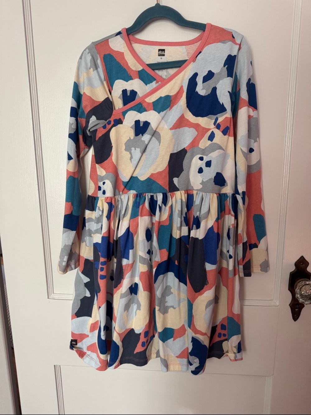 Tea Collection Floral Wrap Dress